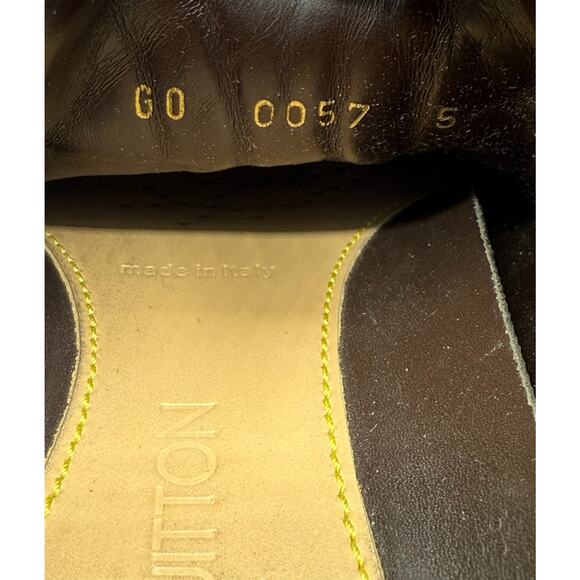 Louis Vuitton Leather Colorblock Pattern Sneakers*SIZE 5 womens - Picture 15 of 16